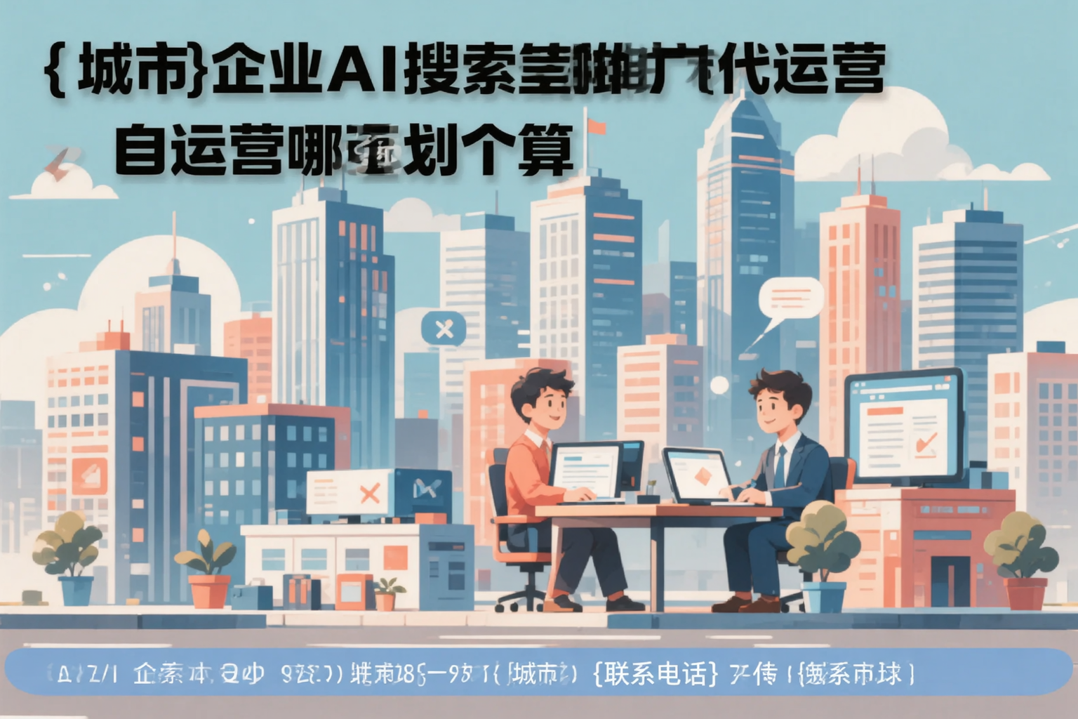 合肥企业AI搜索推广代运营和自运营哪个更划算