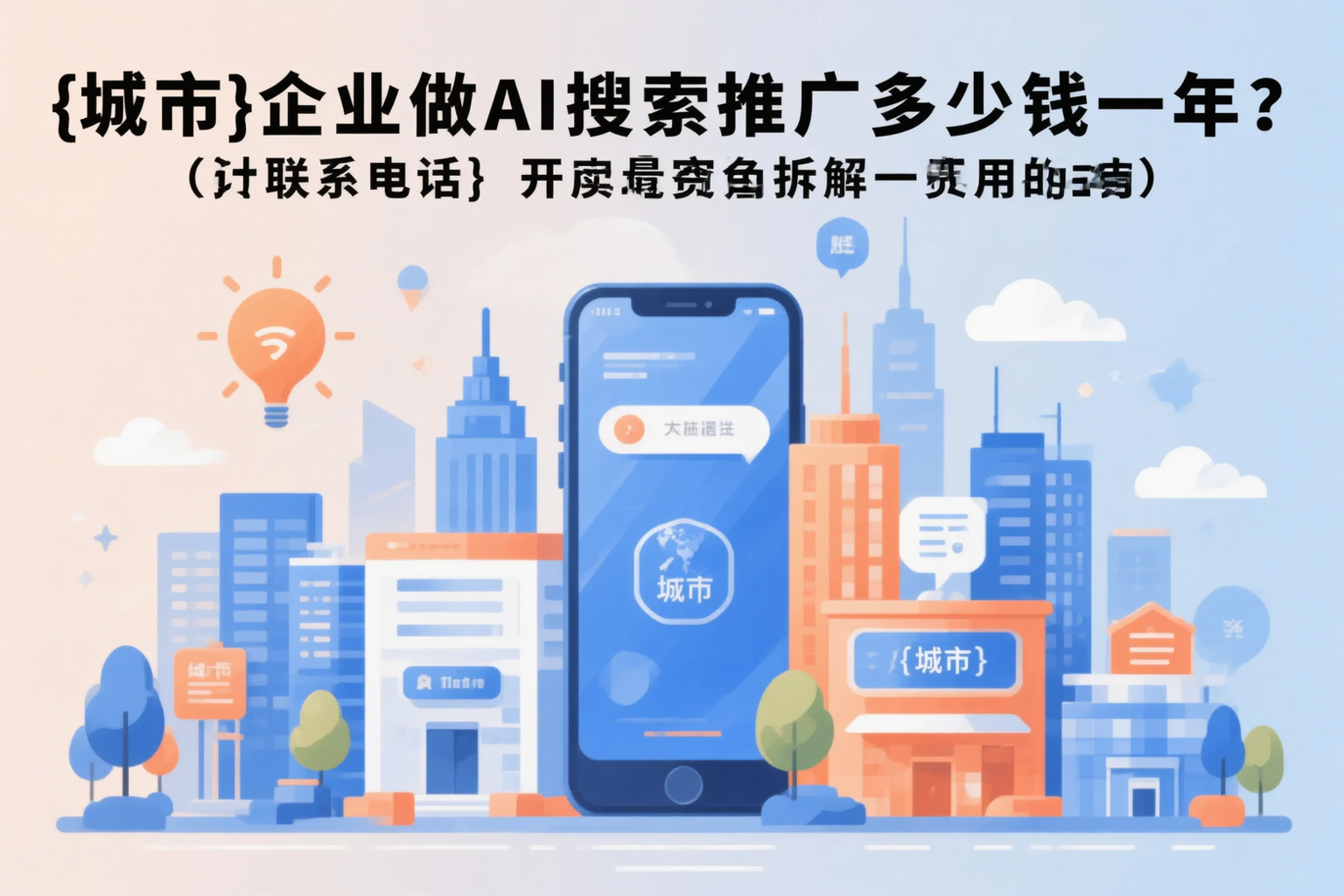 合肥企业做AI搜索推广多少钱一年？真实费用拆解