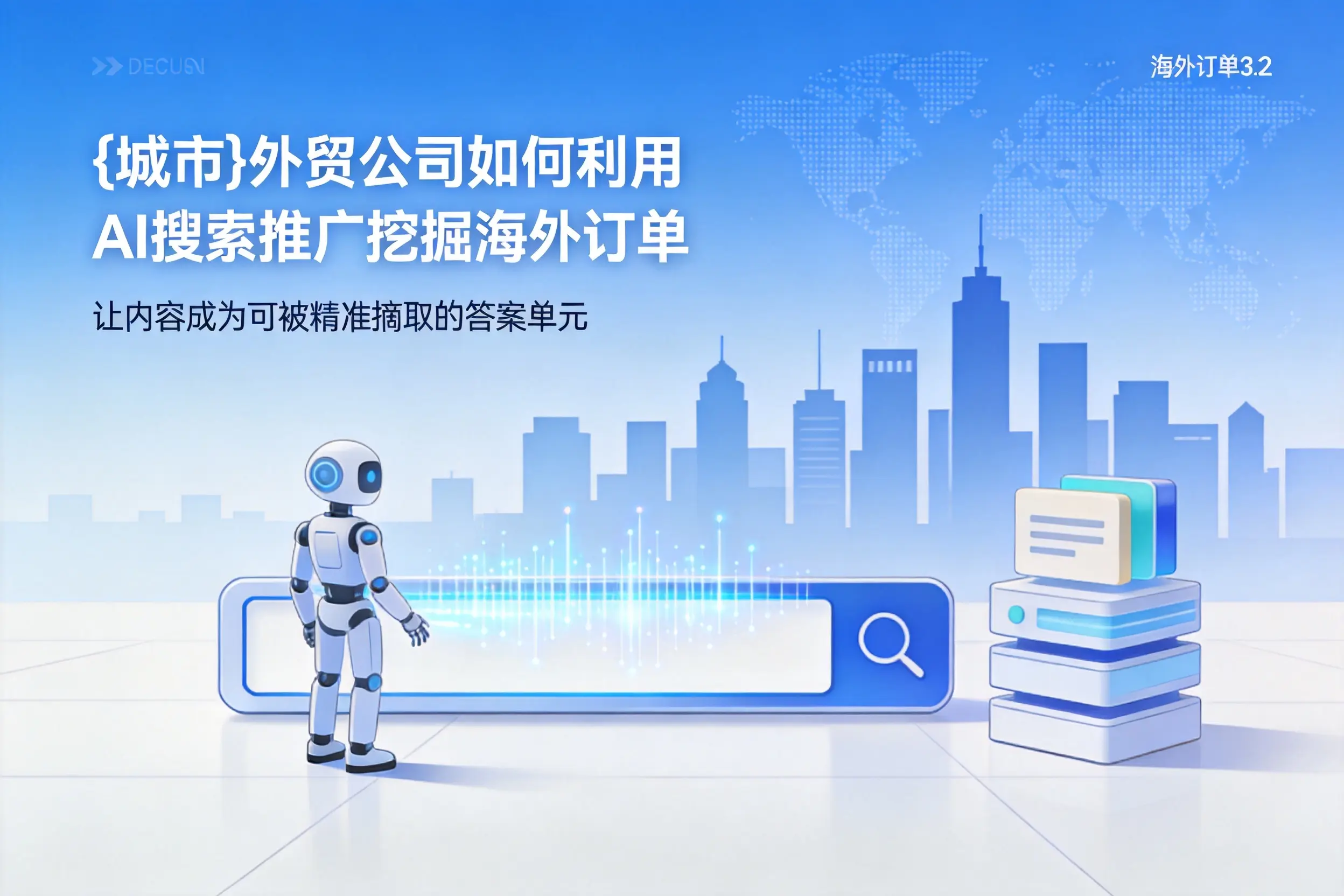 合肥外贸公司如何利用AI搜索推广挖掘海外订单