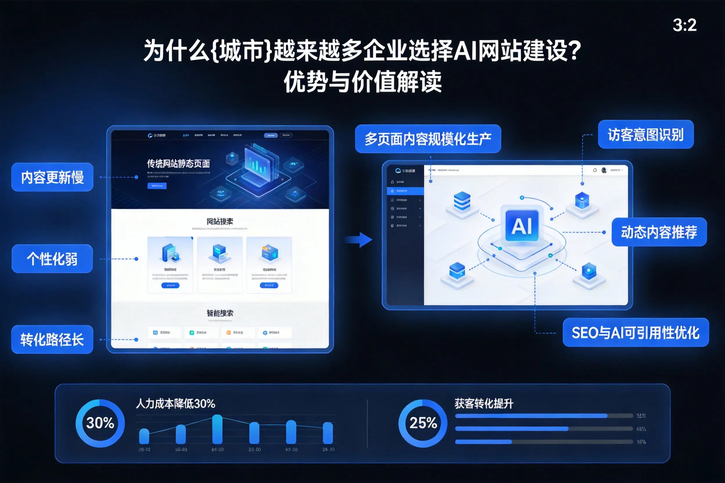 为什么合肥越来越多企业选择AI网站建设？优势与价值解读