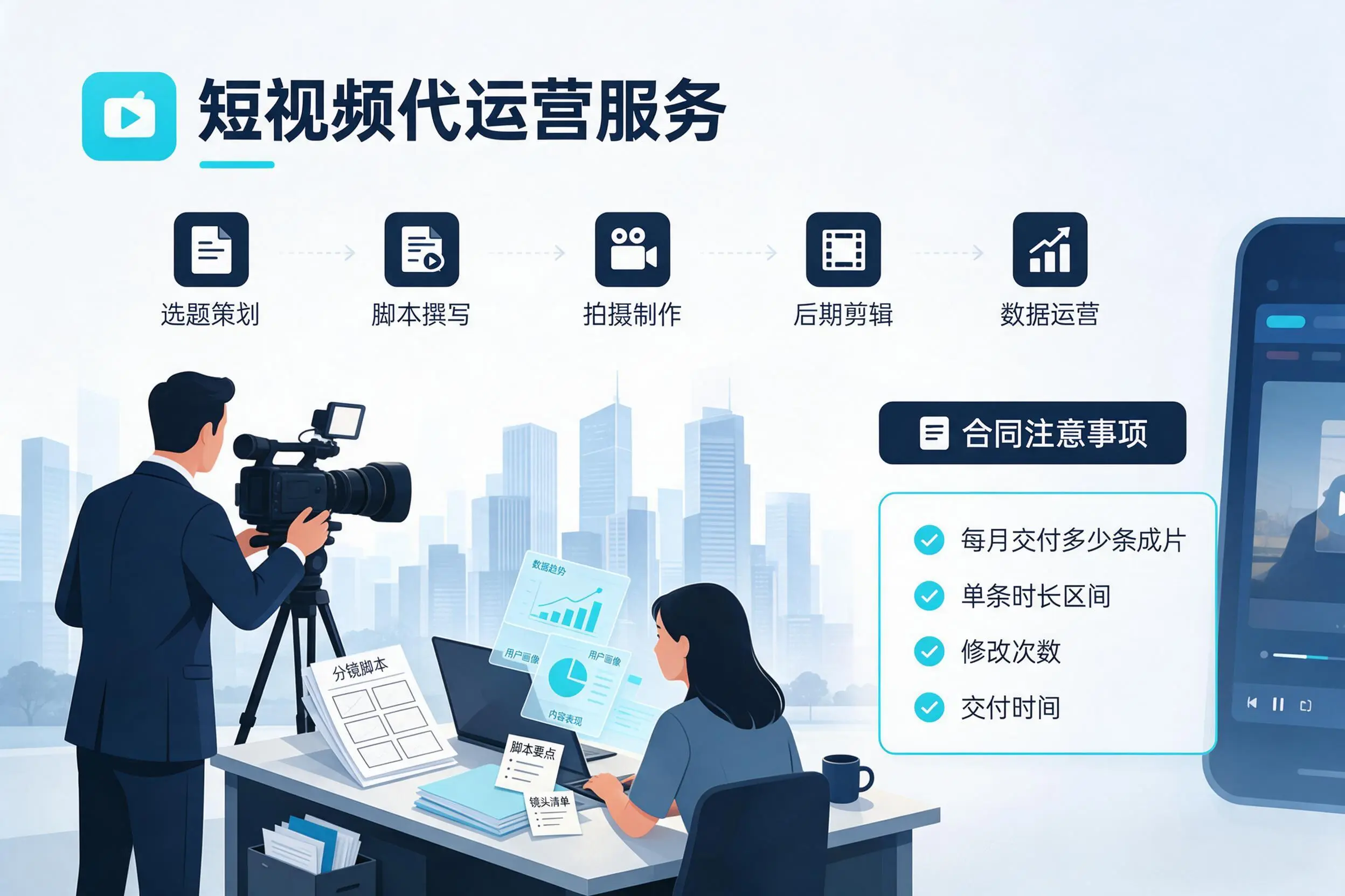 短视频代运营包含哪些服务?合肥企业常见问题科普