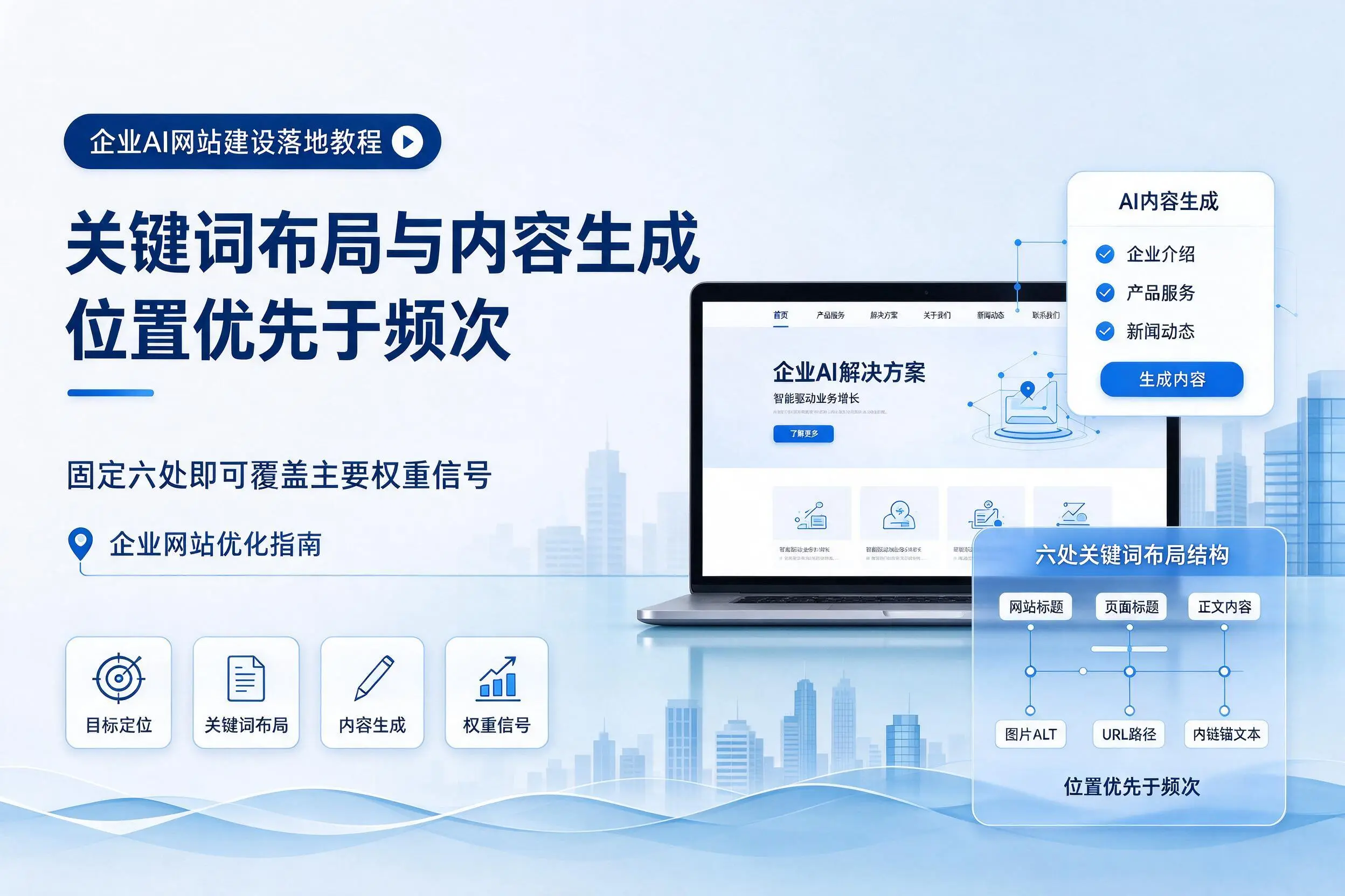 合肥企业AI网站建设落地教程：关键词布局与内容生成