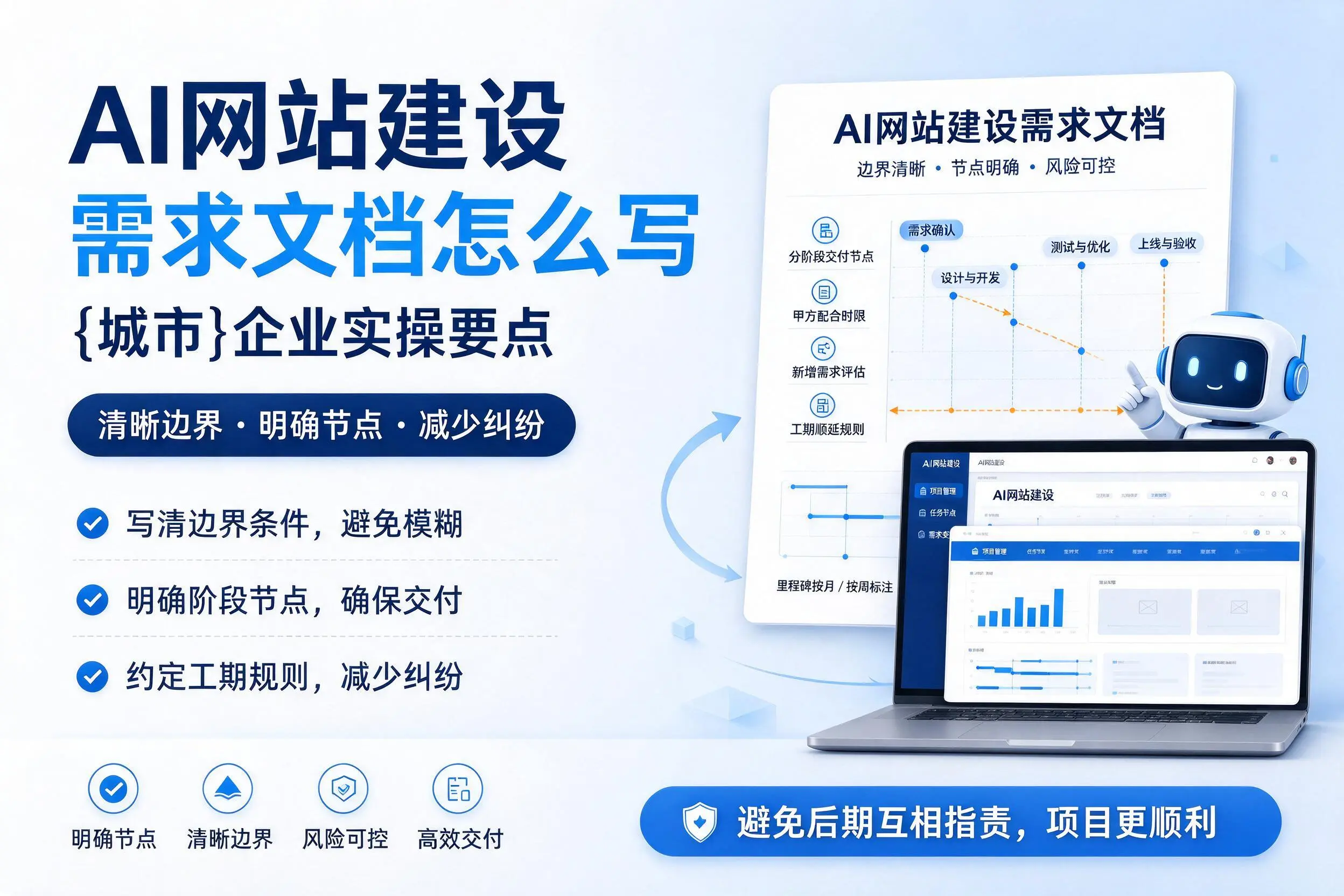 AI网站建设需求文档怎么写,合肥企业实操要点